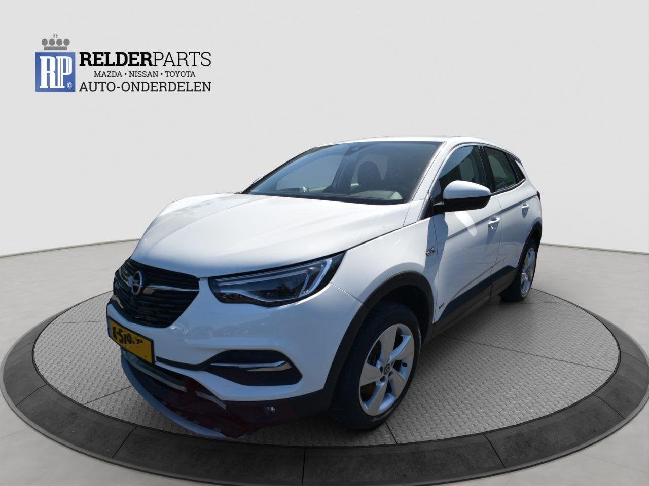 Opel Grandland X 1.6 TURBO HYBRIDE (bj 2021, automaat), Automaat, Webaccessibility@stellantis.com, Stellantis N.V., Wit