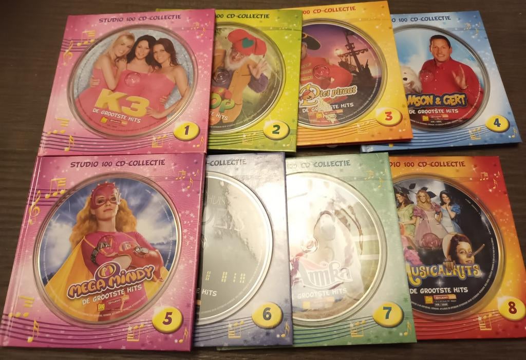 Complete reeks Studio 100 cd collectie, Ophalen of Verzenden