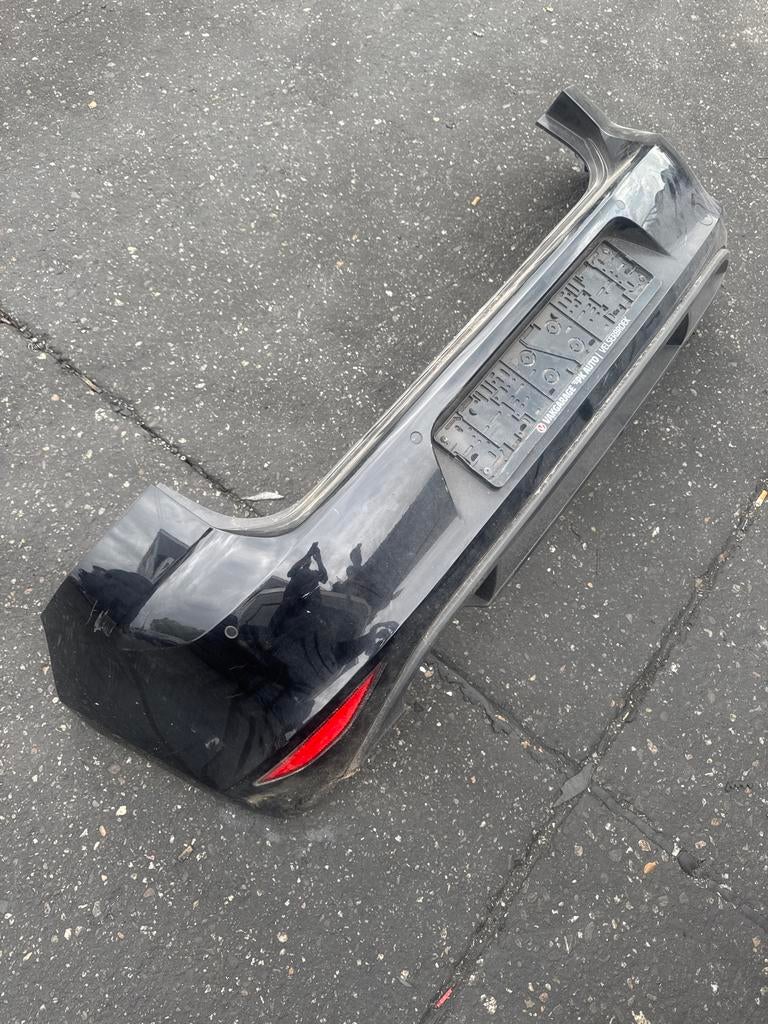 VW Golf 7 GTE Achterbumper Zwart met PDC, Gebruikt, Volkswagen, Ophalen of Verzenden, Achter