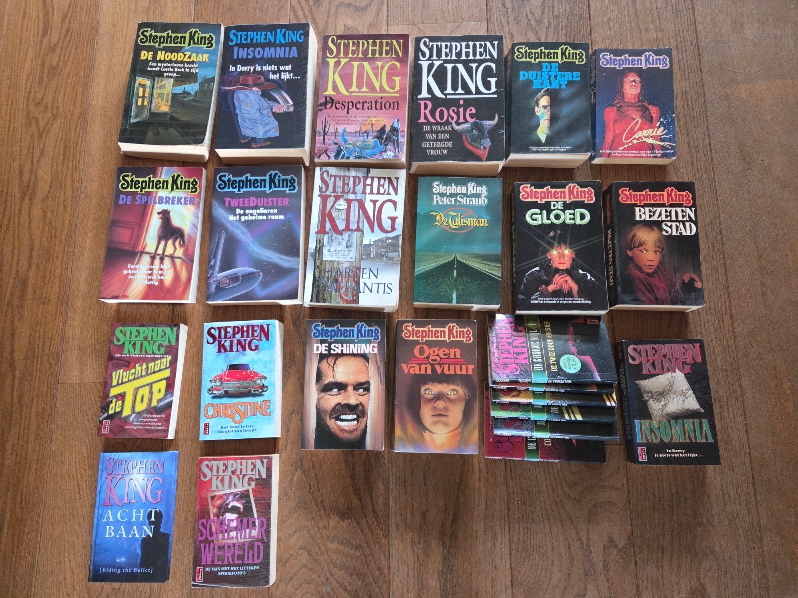 Grote collectie Stephen King boeken - diverse titels, Ophalen of Verzenden, Gelezen, Stephen King, Nederland