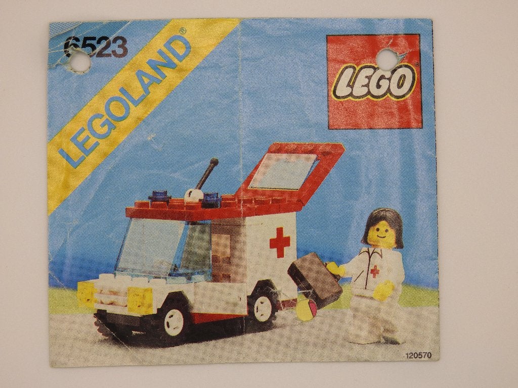 Lego 6523 Vintage Red Cross, Compleet, Gebruikt, Lego, Ophalen of Verzenden