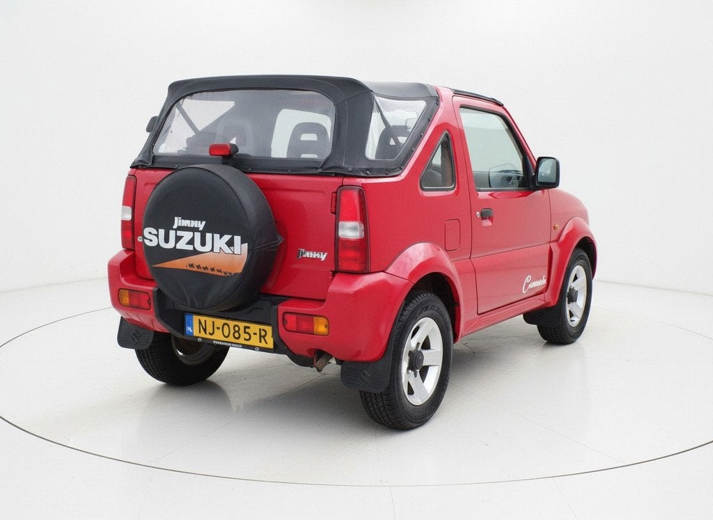 Suzuki Jimny 1.3 JLX Cabrio|Stuurbekrachtiging|Radio, Auto's, 13 km/l, Stof, Elektrische ramen, 4 cilinders