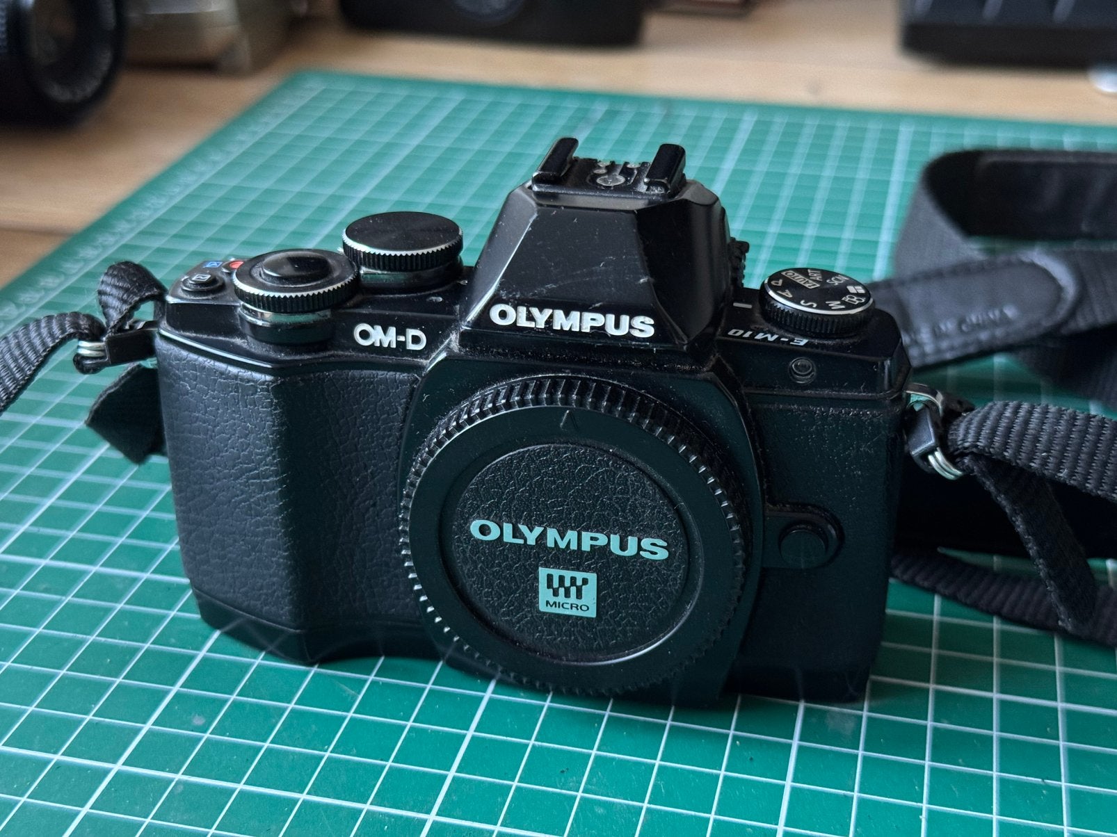 Olympus OM-D E-M10 Mark i body, Audio, Tv en Foto, Fotocamera's Digitaal, Gebruikt, Ophalen of Verzenden, Olympus, Systeemcamera
