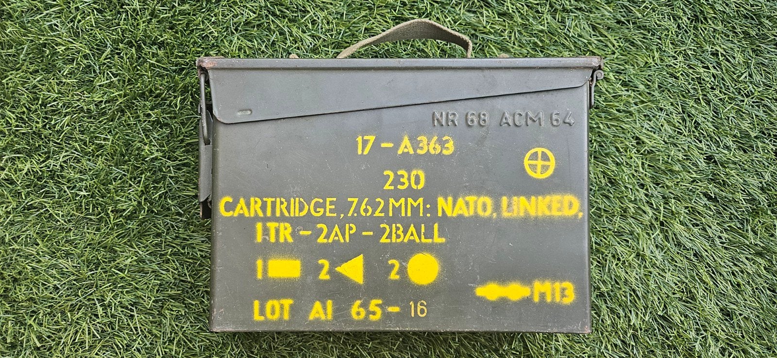 Munitiekist nr8, Ophalen, Landmacht, Nederland, Hulzen of Bodemvondsten