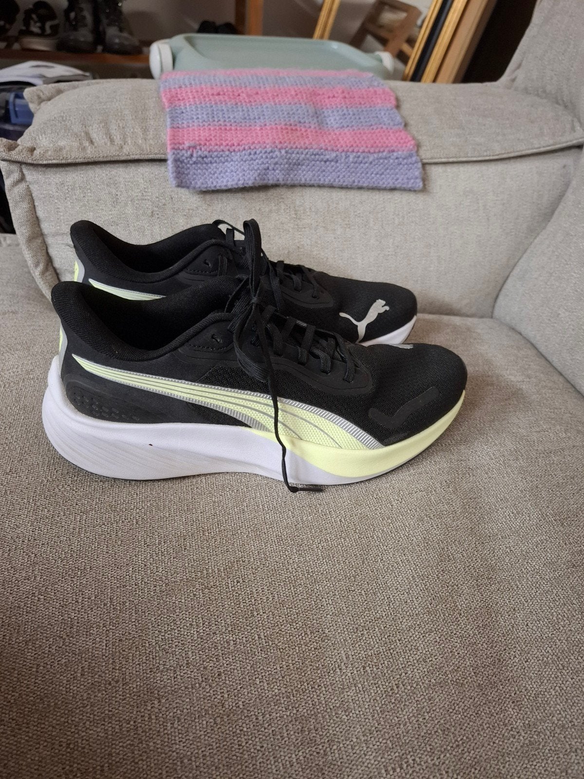 Hardloopschoenen maat 43. 1 keer gedragen., Ophalen, Zo goed als nieuw, Schoenen