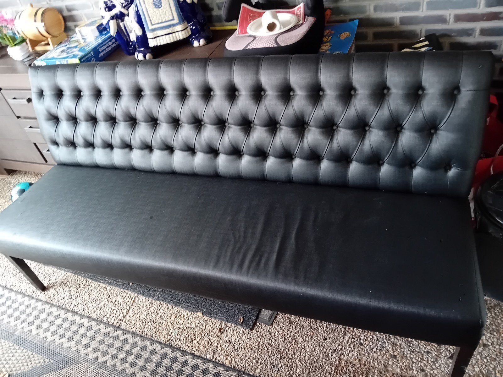 eet kamer tafel, Ophalen, Gebruikt, 200 cm of meer, 50 tot 100 cm