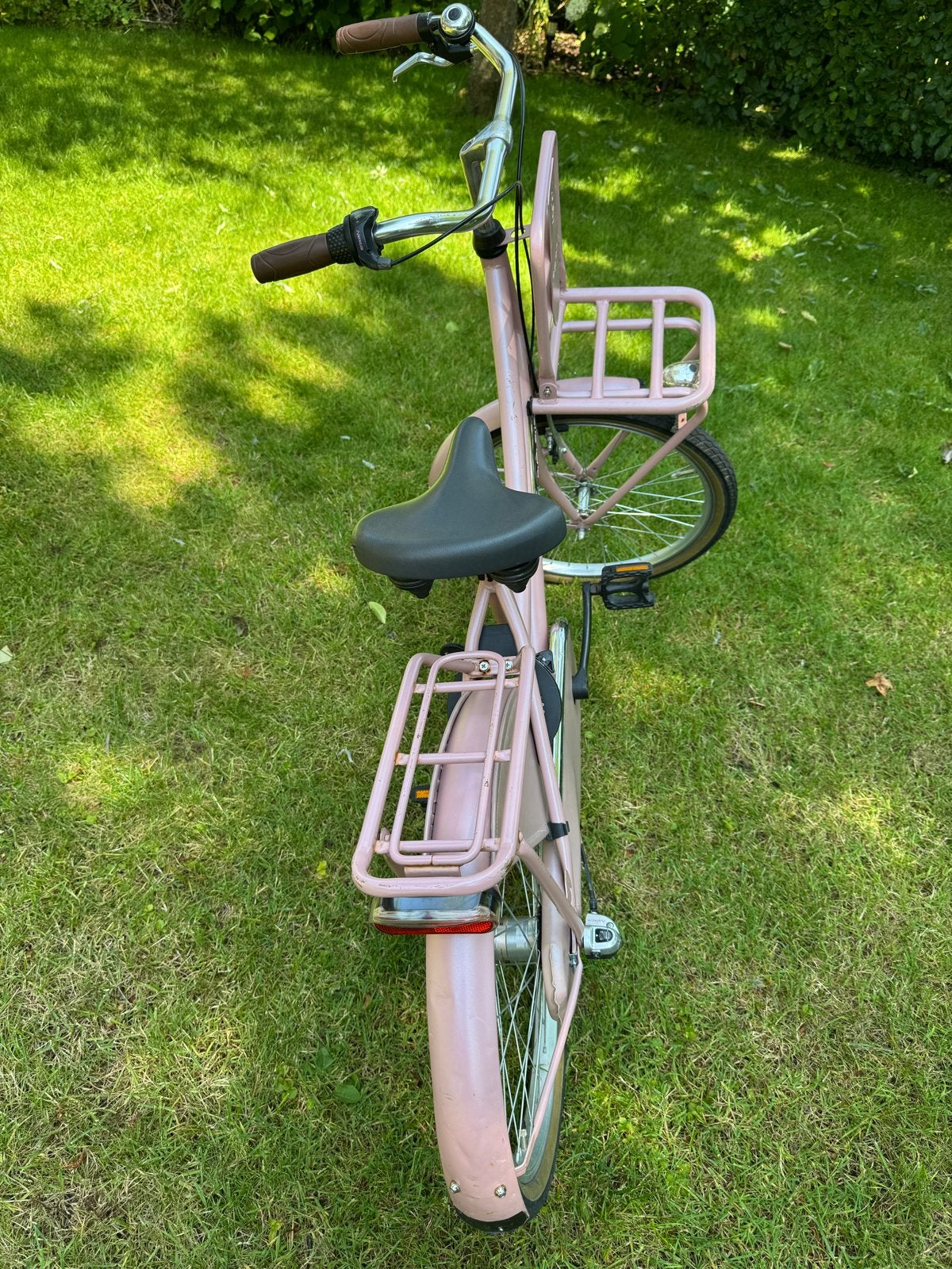 Popal 22 inch transportfiets Roze, Ophalen, Gebruikt, Terugtraprem, 22 inch