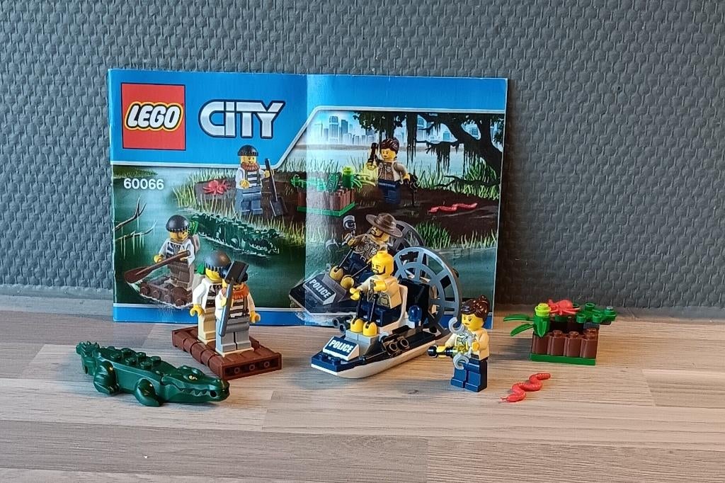 lego moeraspolitie 60066, Lego, Ophalen of Verzenden, Losse stenen, City