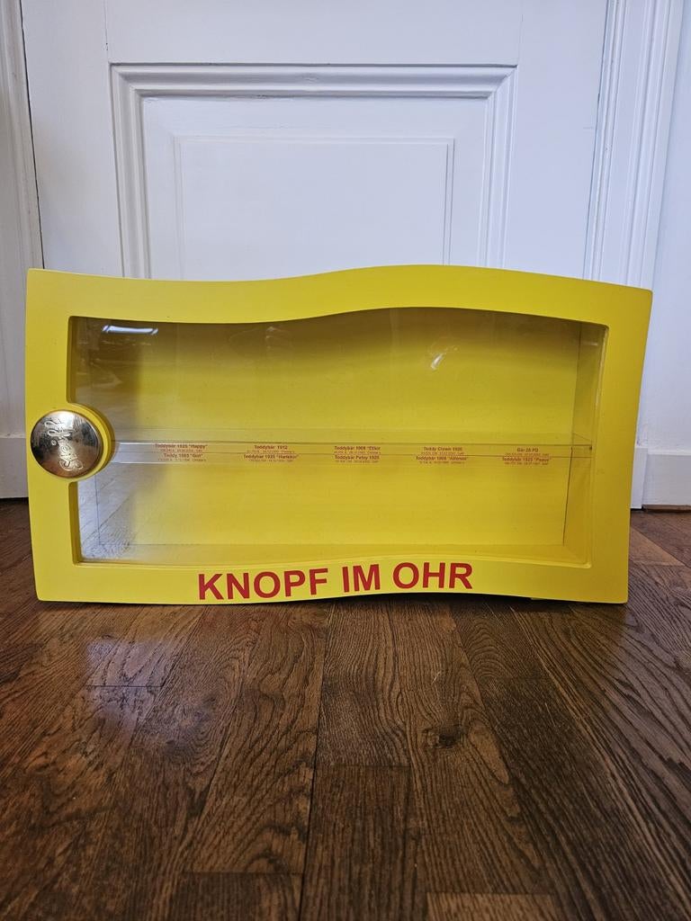 Originele Steiff kast display -> verzameling beren knuffels, Verzamelen, Ophalen, Gebruikt, Stoffen beer, Steiff
