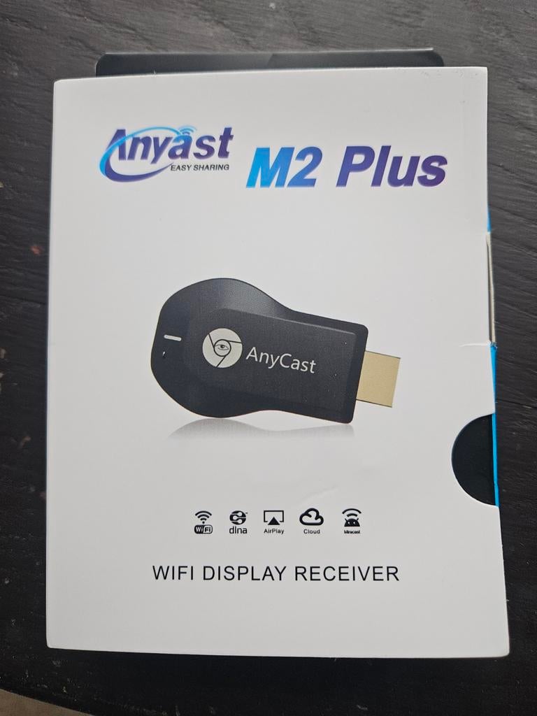 Anycast M2 Plus HDMI Display Dongle - Draadloos, gloednieuw, Ophalen of Verzenden, Nieuw, HDMI, Zonder harde schijf