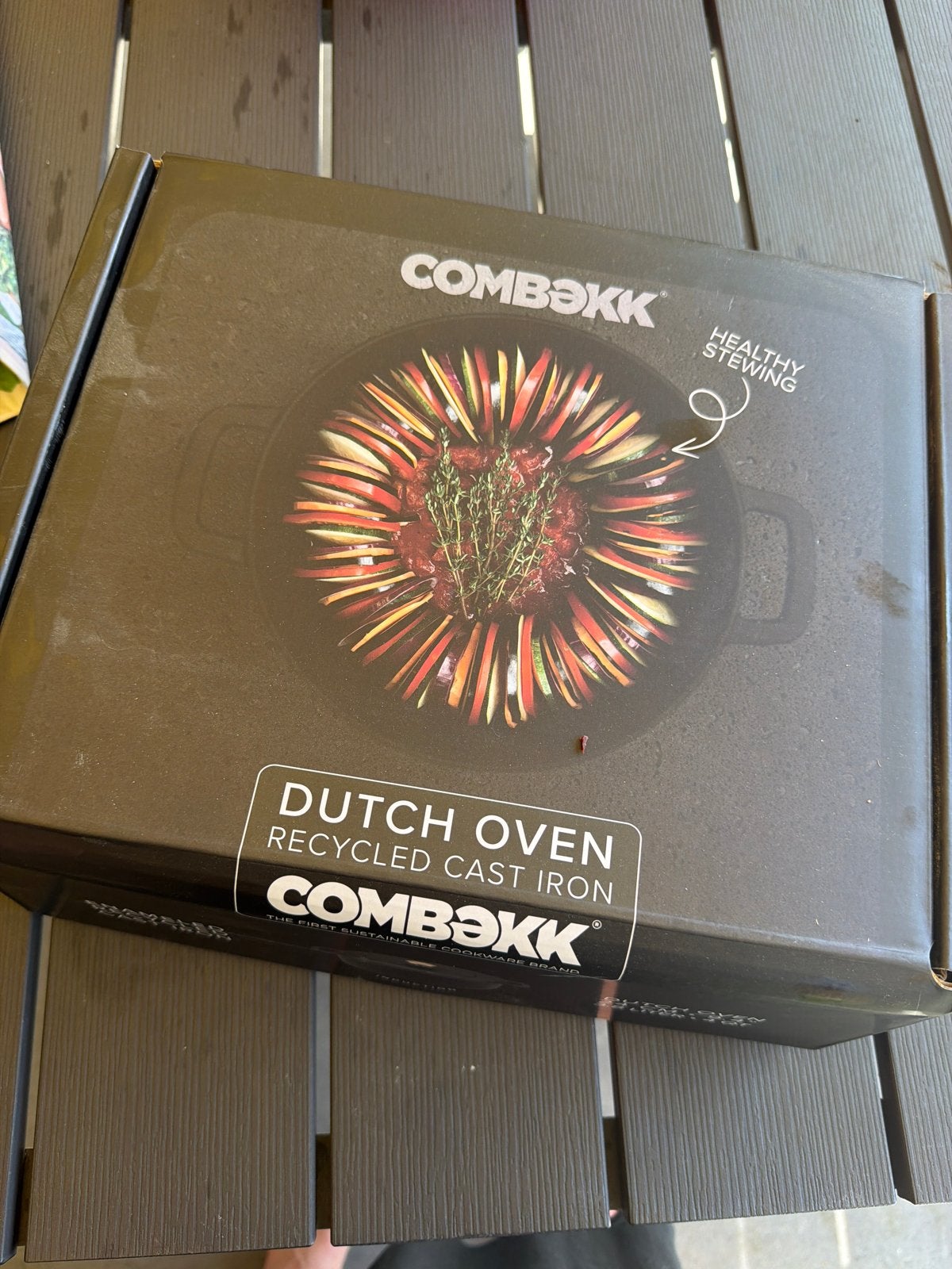 COMBEKK Dutch Oven 24cm - Geëmailleerd Gietijzer, Ophalen, Nieuw, Koekenpan of Braadpan, Gietijzer