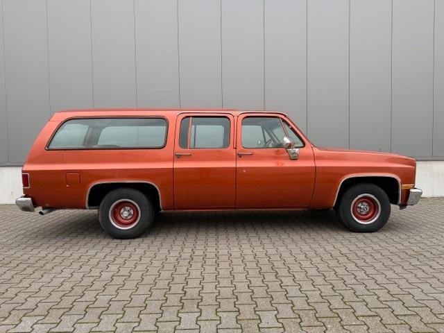 Chevrolet Suburban bj 1982 8 persoons BELASTINGVRIJ, Automaat, Beige, Leder, Diesel