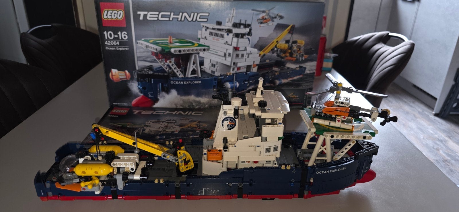 LEGO Technic 42064 Ocean Explorer - Zo goed als nieuw, Ophalen of Verzenden, Zo goed als nieuw, Overige merken