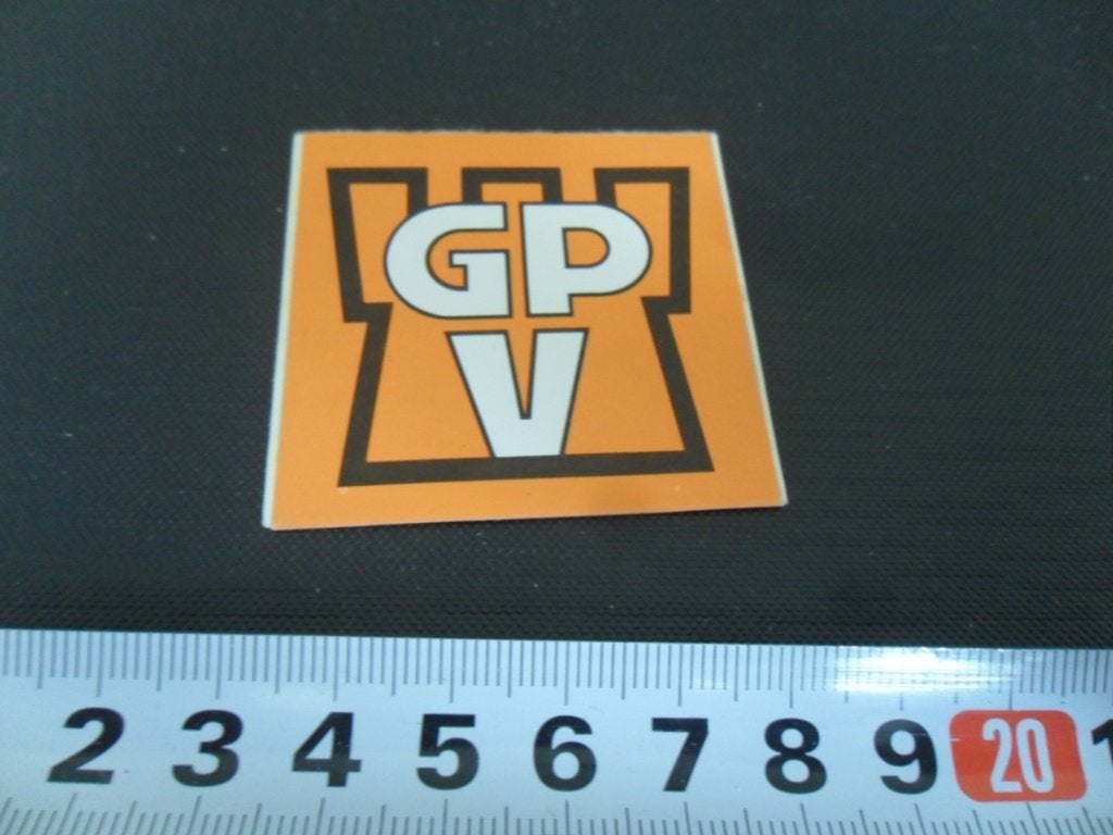sticker 151 politiek logo GPV, Ophalen of Verzenden, Zo goed als nieuw