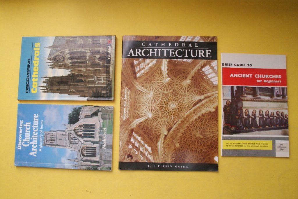 4X Cathedral and Church Architecture, Ophalen of Verzenden, Zo goed als nieuw, Architecten