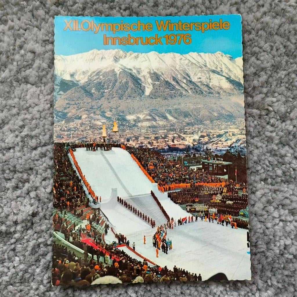 Kaart XII Olympische Winterspiele Innsbruck 1976(54), Ophalen of Verzenden, 1960 tot 1980, Ongelopen, Oostenrijk