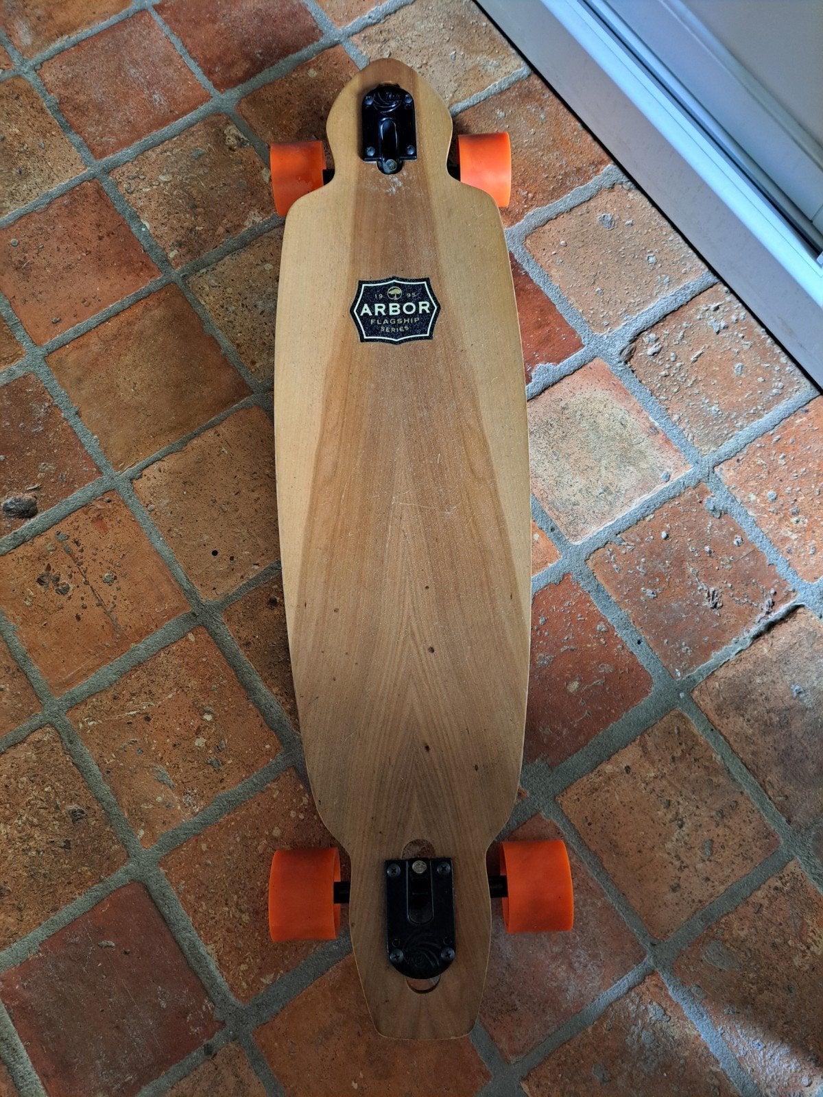 Mindstate Longboard Flagship Ser. met extra wielen, Ophalen, Zo goed als nieuw, Skateboard, Longboard
