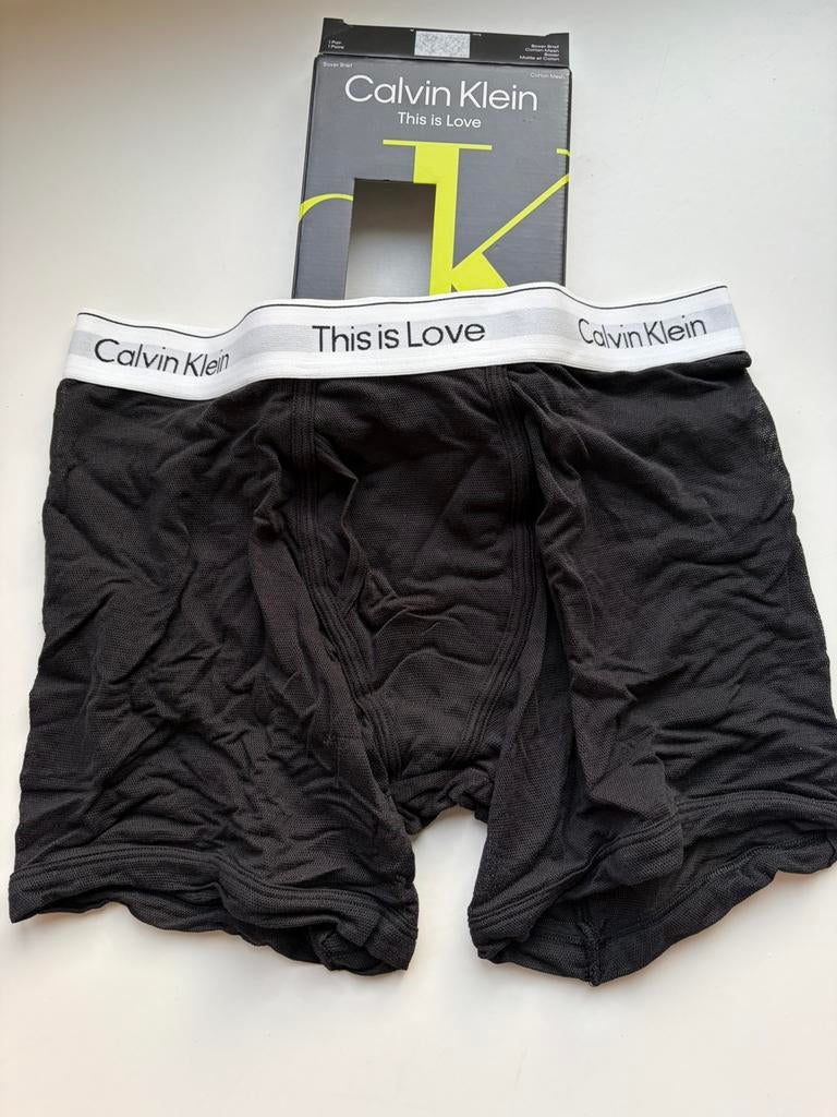 Calvin Klein Mesh Boxer, Kleding | Heren, Ondergoed, Verzenden, Zwart, Boxer