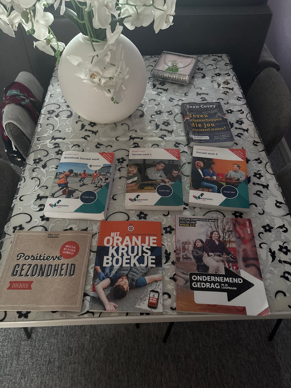 Diverse schoolboeken: Sociaal Werk, Boeken, Ophalen, Gelezen, Overige niveaus, Overige vakken