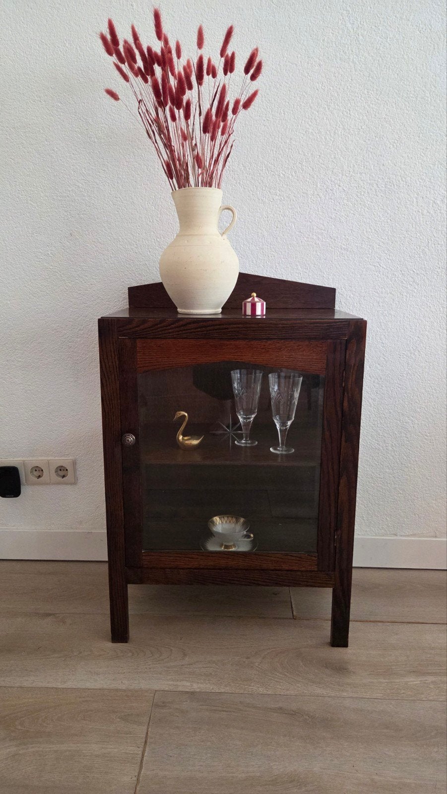 vintage thee servies kastje., Ophalen, 25 tot 50 cm, 50 tot 100 cm, Minder dan 100 cm
