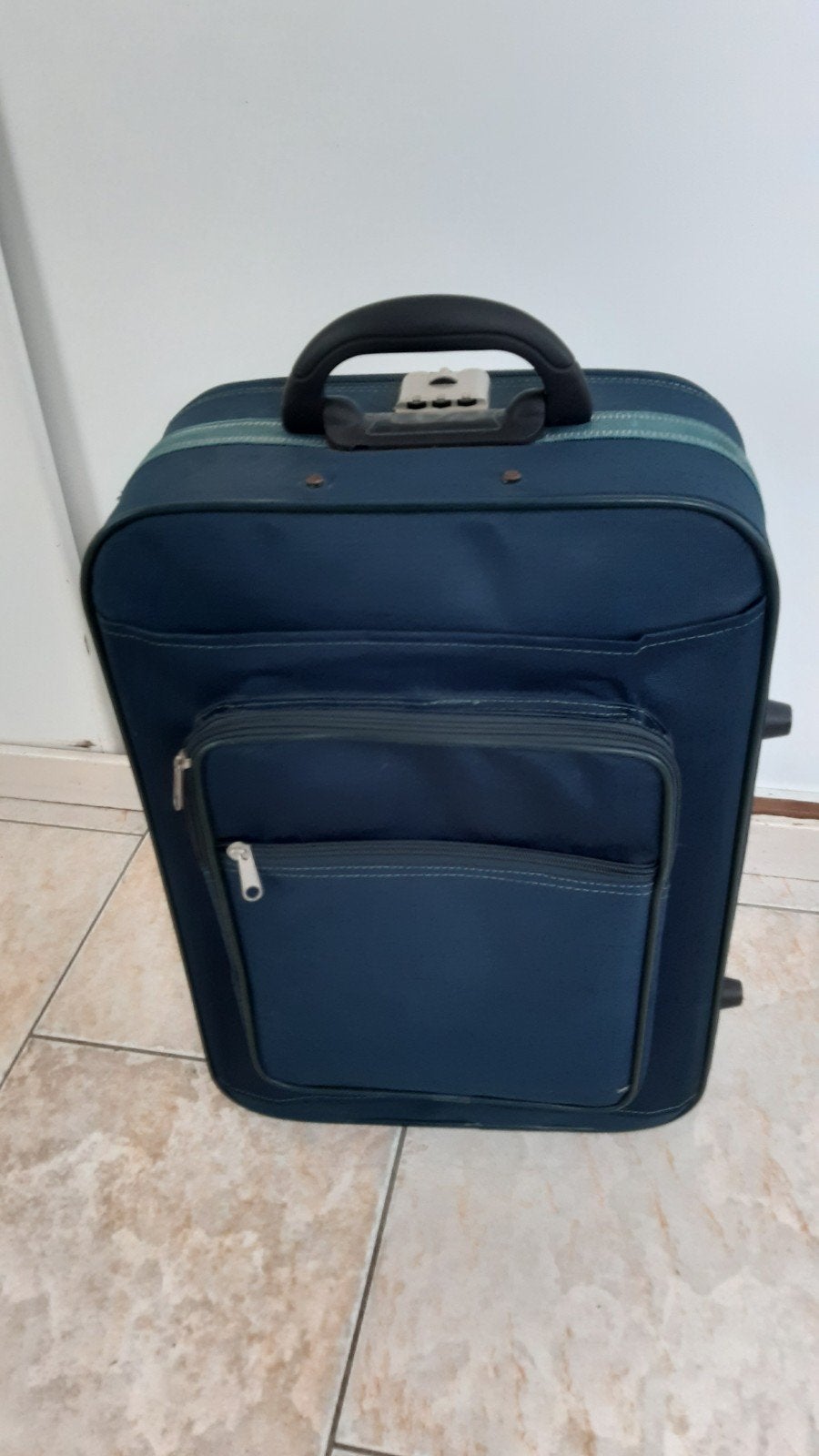 Handbagage koffer, Ophalen, 50 tot 60 cm, Hard kunststof, Zo goed als nieuw