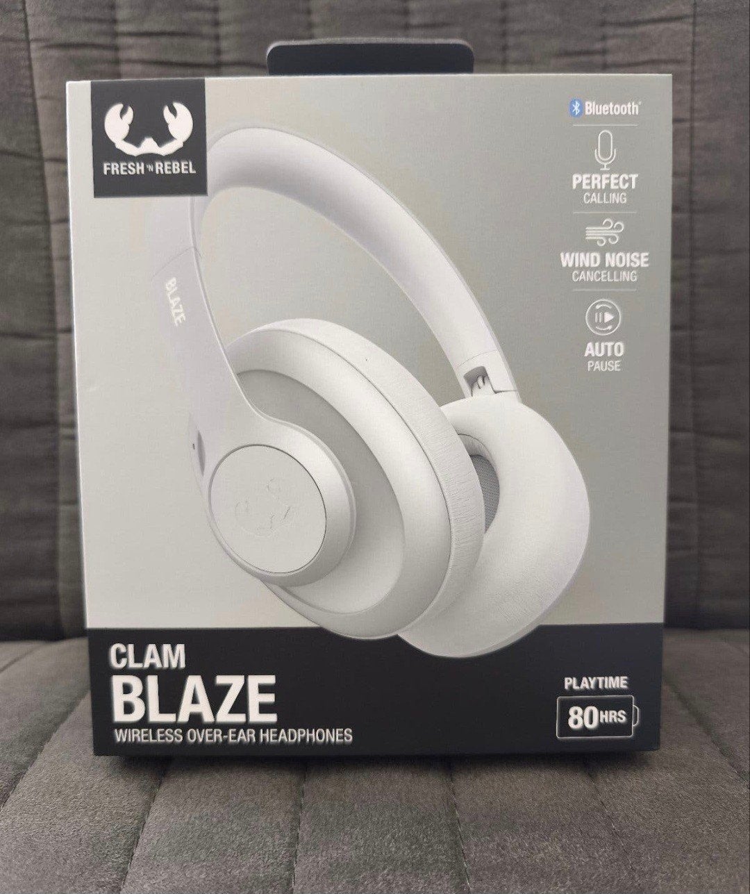 Fresh N Rebel Clam Blaze, Audio, Tv en Foto, Koptelefoons, Nieuw, Wit, Over-ear, Ophalen