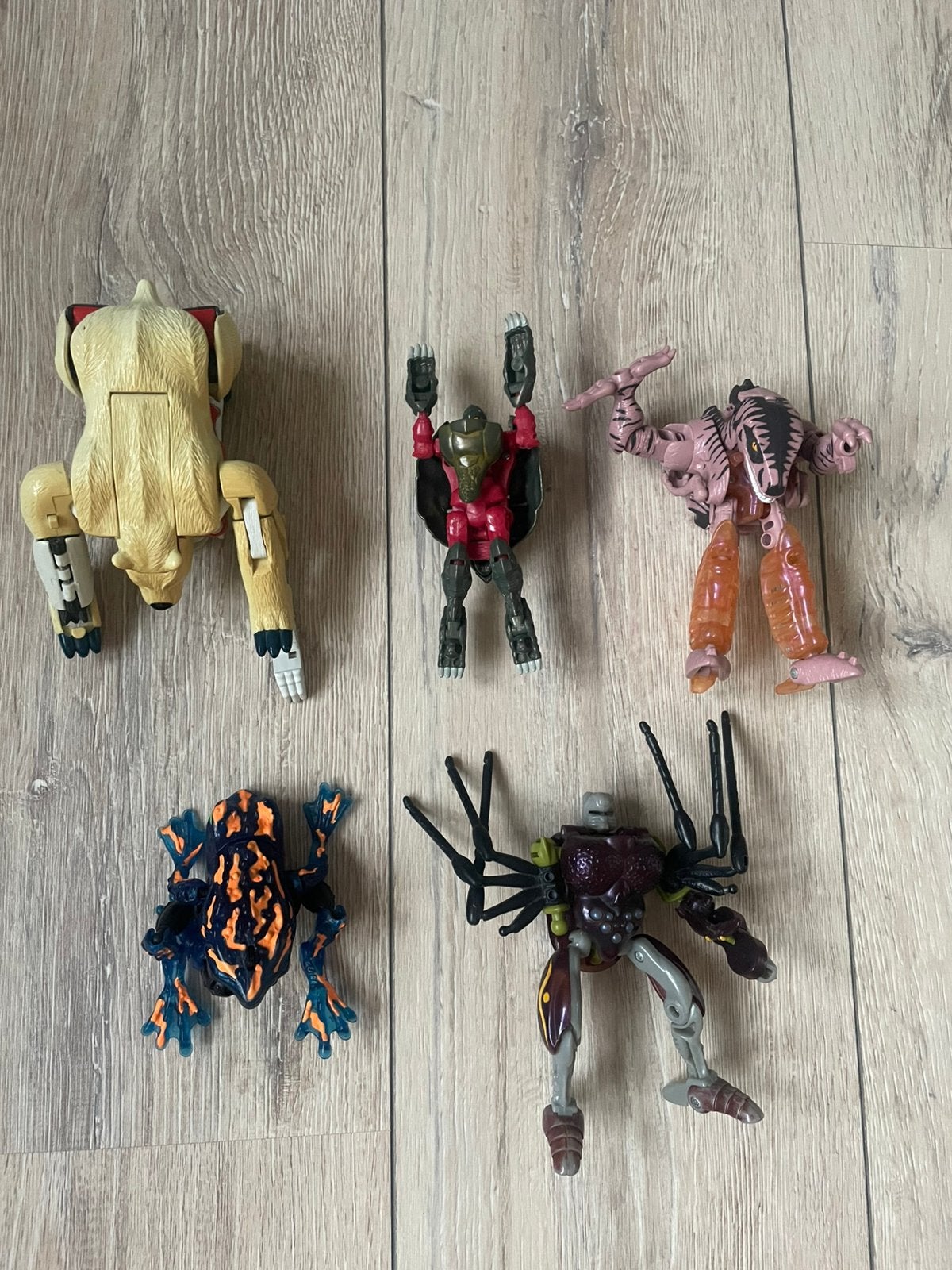 Transformers beast wars figuren, Verzenden, Gebruikt