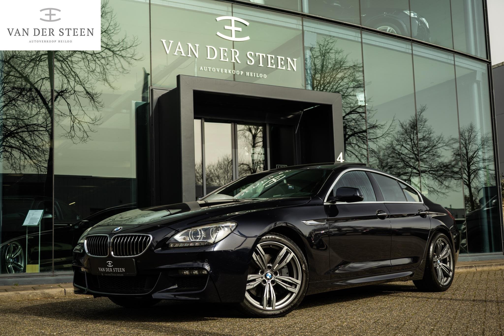 BMW 6-serie Gran Coupé 640 X-Drive Pano | Executive | M Spo, Auto's, BMW, Automaat, 1800 kg, Blauw, Leder