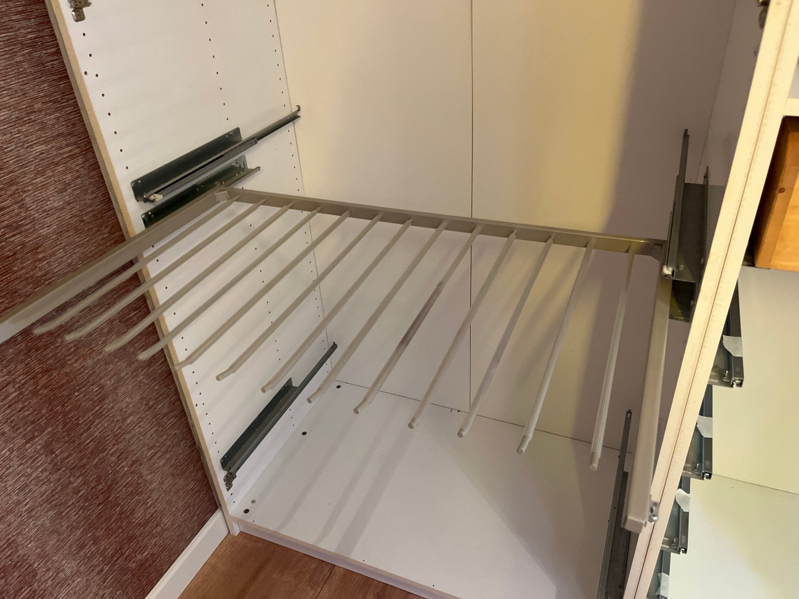 Pax uitschuifbaar broekenrek voor kledingkast 100, Huis en Inrichting, Kasten | Kledingkasten, Ophalen, Gebruikt, 50 tot 100 cm