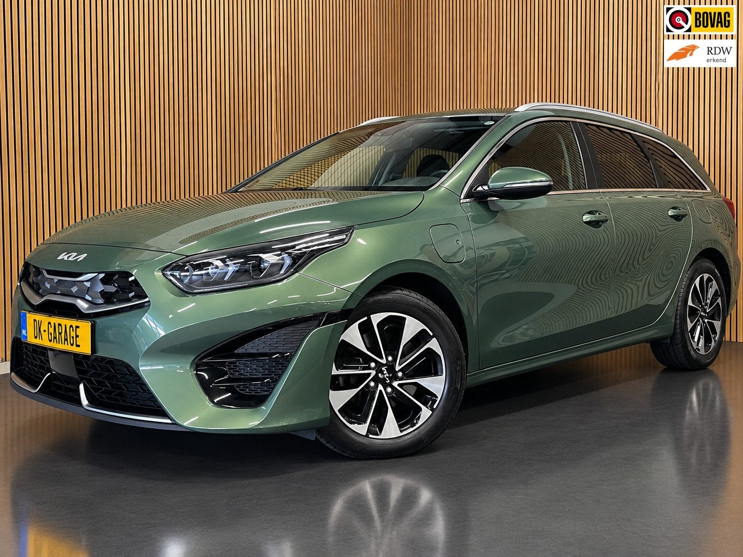 Kia Ceed Sportswagon 1.6 GDI PHEV DynamicLine|ACC|ANDROID+CA, Auto's, Dealer onderhouden, Gebruikt, Zwart, Automatische klimaatregeling