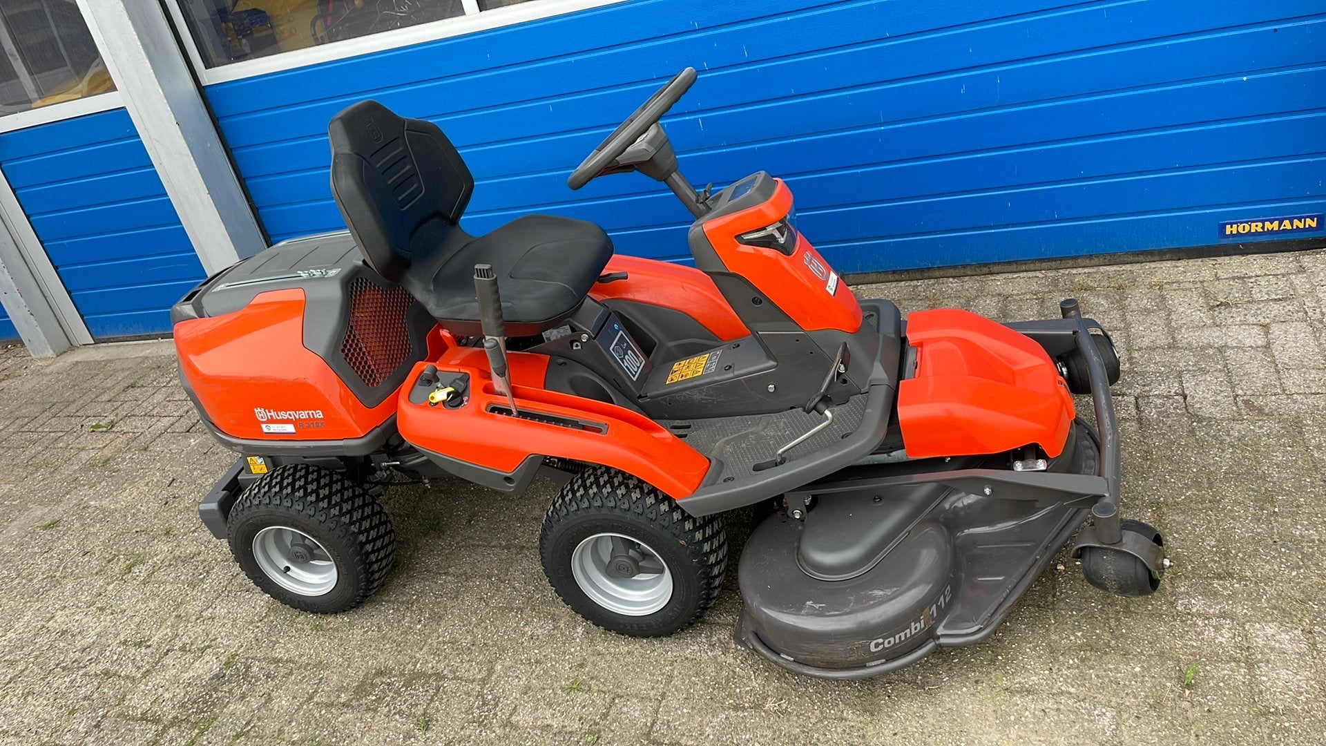 Husqvarna R318X frontmaaier met 112cm mulchmaaidek (btw), Ophalen, Gebruikt, Husqvarna zweden, Husqvarna