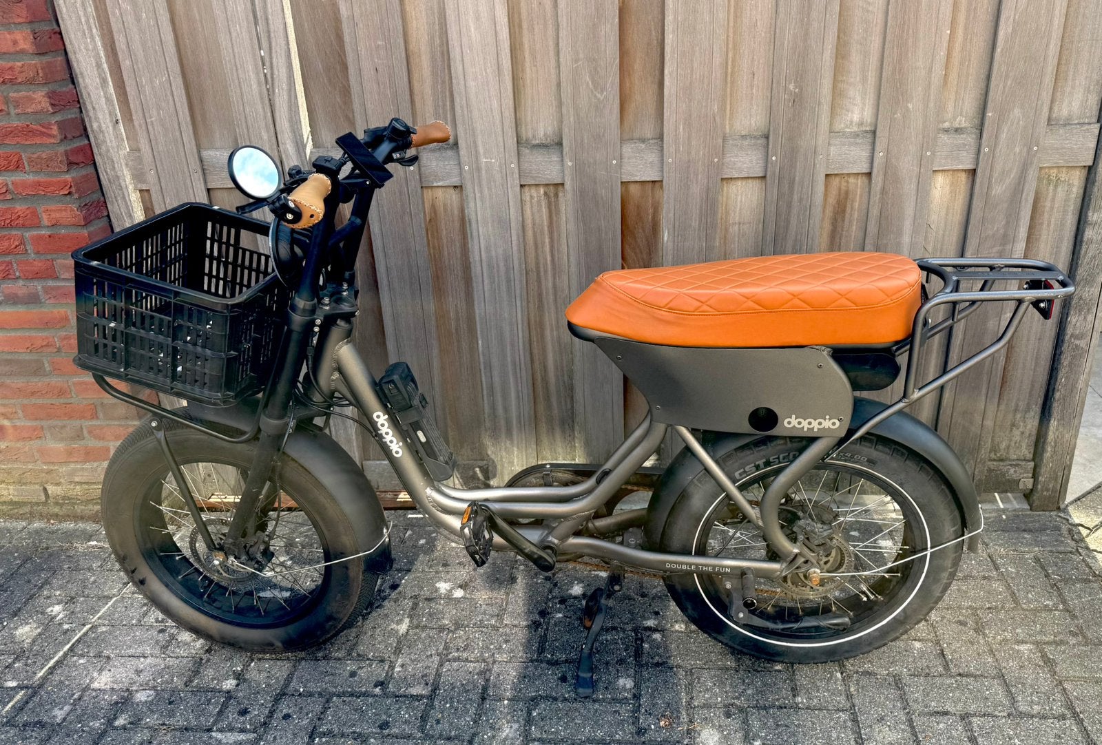 Doppio fatbike voor de hobbyist!, Gebruikt, 59 cm of meer, 30 tot 50 km per accu, Ophalen