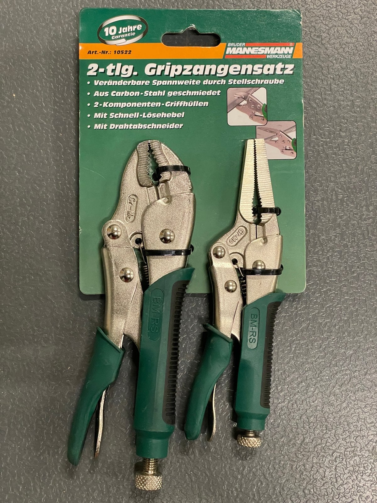Nieuwe Bruder Mannesmann 2-delige griptangenset, Ophalen of Verzenden, Nieuw, Tang, Overige merken