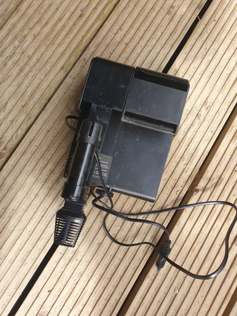 Hang on filter met uv z.g.a.n., Dieren en Toebehoren, Vissen | Aquaria en Toebehoren, Ophalen