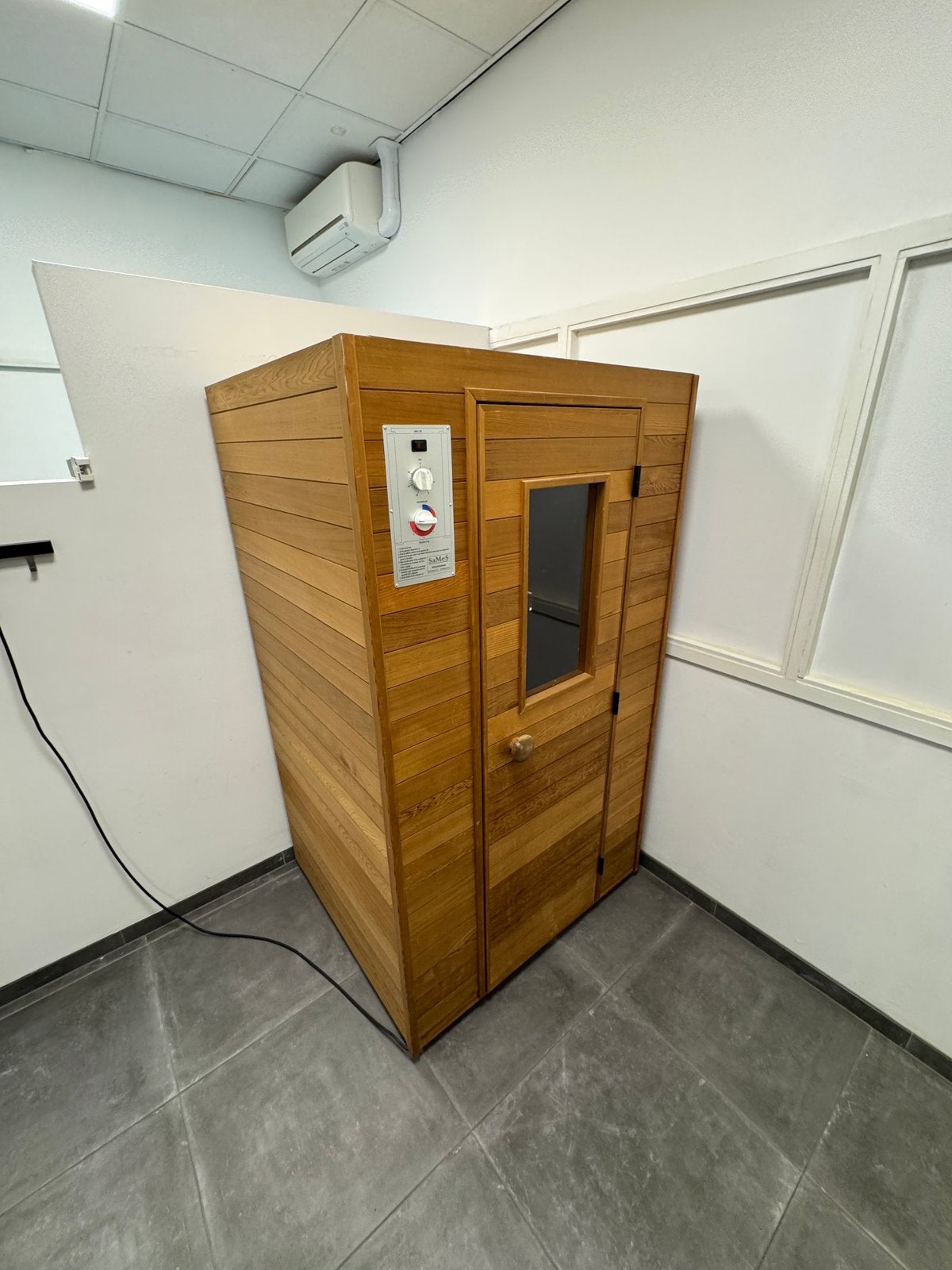 2-persoons infrarood sauna, Sport en Fitness, Sauna, Ophalen, Zo goed als nieuw, Infrarood, Complete sauna