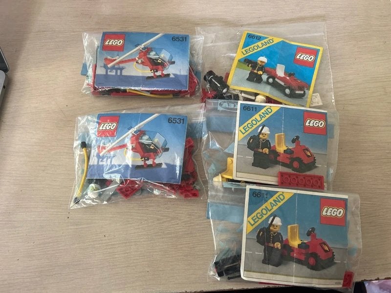 Kleine lego setjes brandweer, Ophalen of Verzenden, Gebruikt, Compleet, Lego