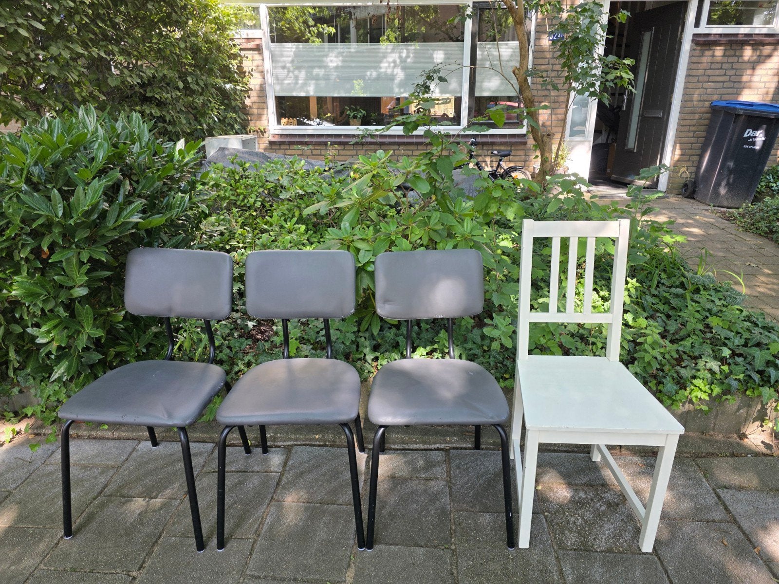Stoelen, gratis afhalen, Ophalen, Gebruikt, Overige kleuren, Vier