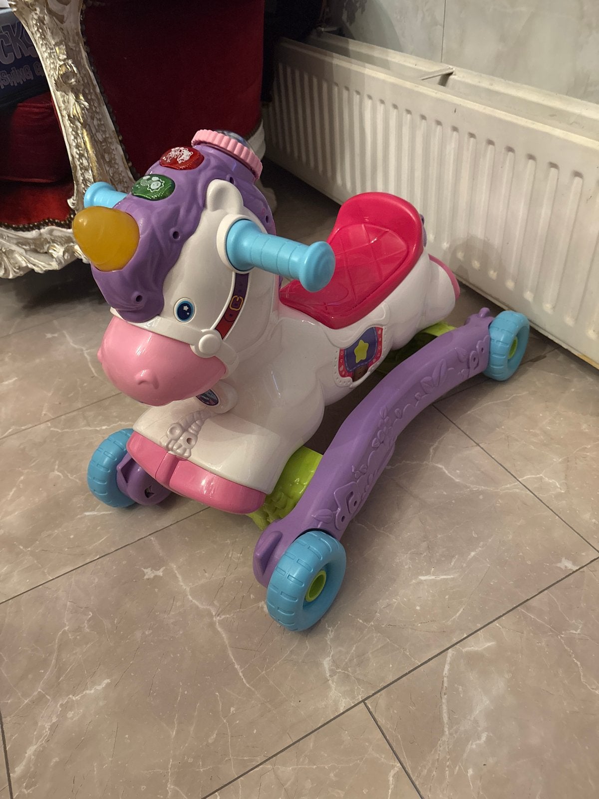 VTech Eenhoorn 3-in-1 Speel- en Leerplezier, Ophalen of Verzenden, Gebruikt, Overige typen, Met licht
