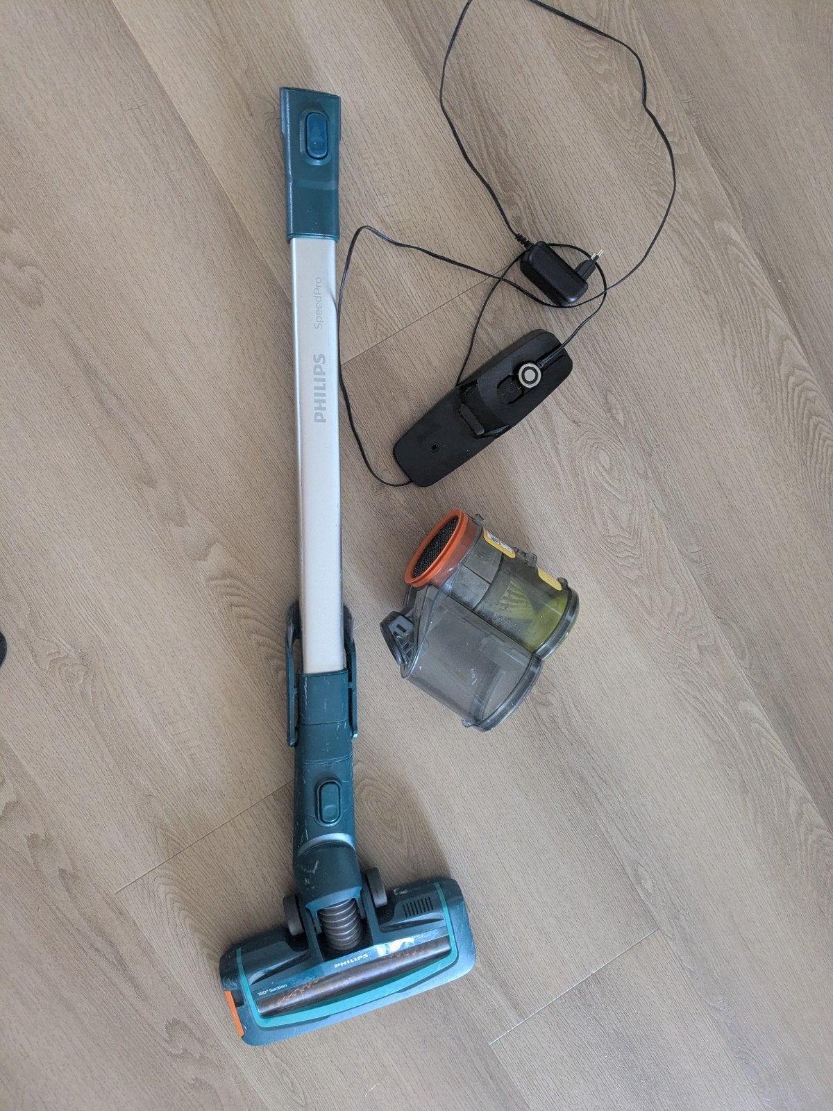 Philips SpeedPro Steelstofzuiger FC6725 onderdelen, Witgoed en Apparatuur, Stofzuigers, Draadloos, Gebruikt, Philips, Ophalen of Verzenden