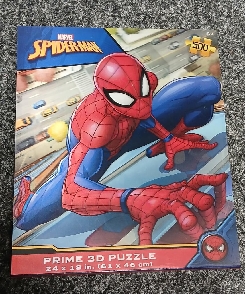 3 D puzzel Spiderman, Ophalen, 500 t/m 1500 stukjes, Rubik's of 3D-puzzel