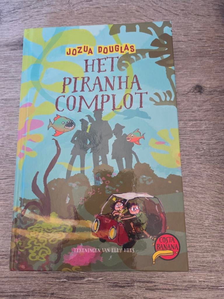 Het Piranha Complot - Jozua Douglas (Kinderboek), Ophalen of Verzenden, Zo goed als nieuw, Jozua Douglas, Fictie algemeen