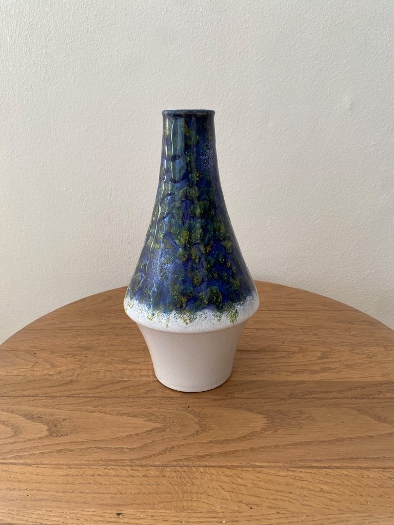 Vintage West-Duitse vaas D&B Fat Lava, Antiek en Kunst, Ophalen of Verzenden