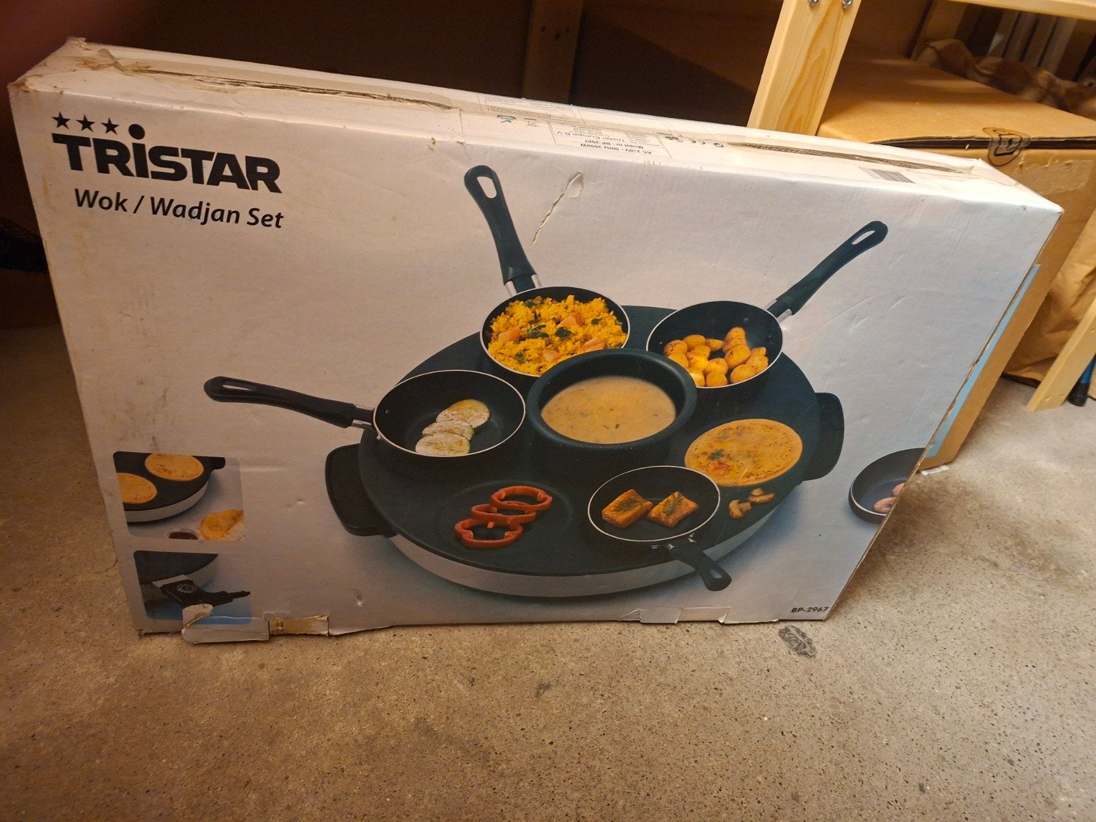wok set, Ophalen, 4 t/m 7 personen