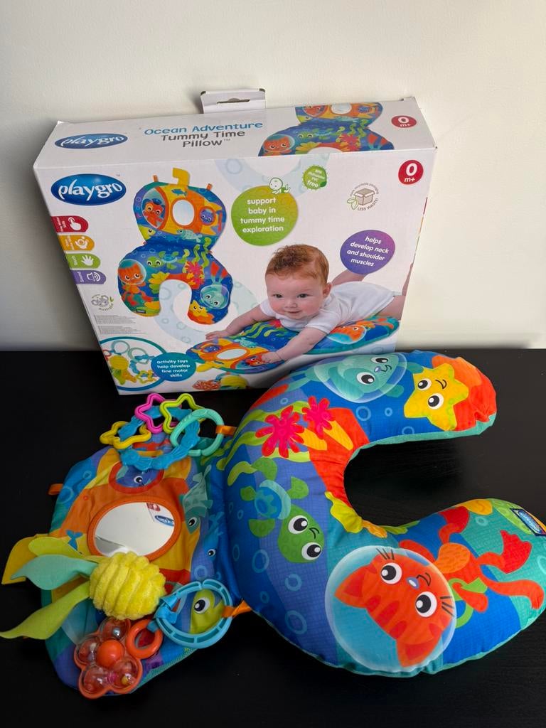 Playgro Tummy time kussen, Ophalen, Zo goed als nieuw