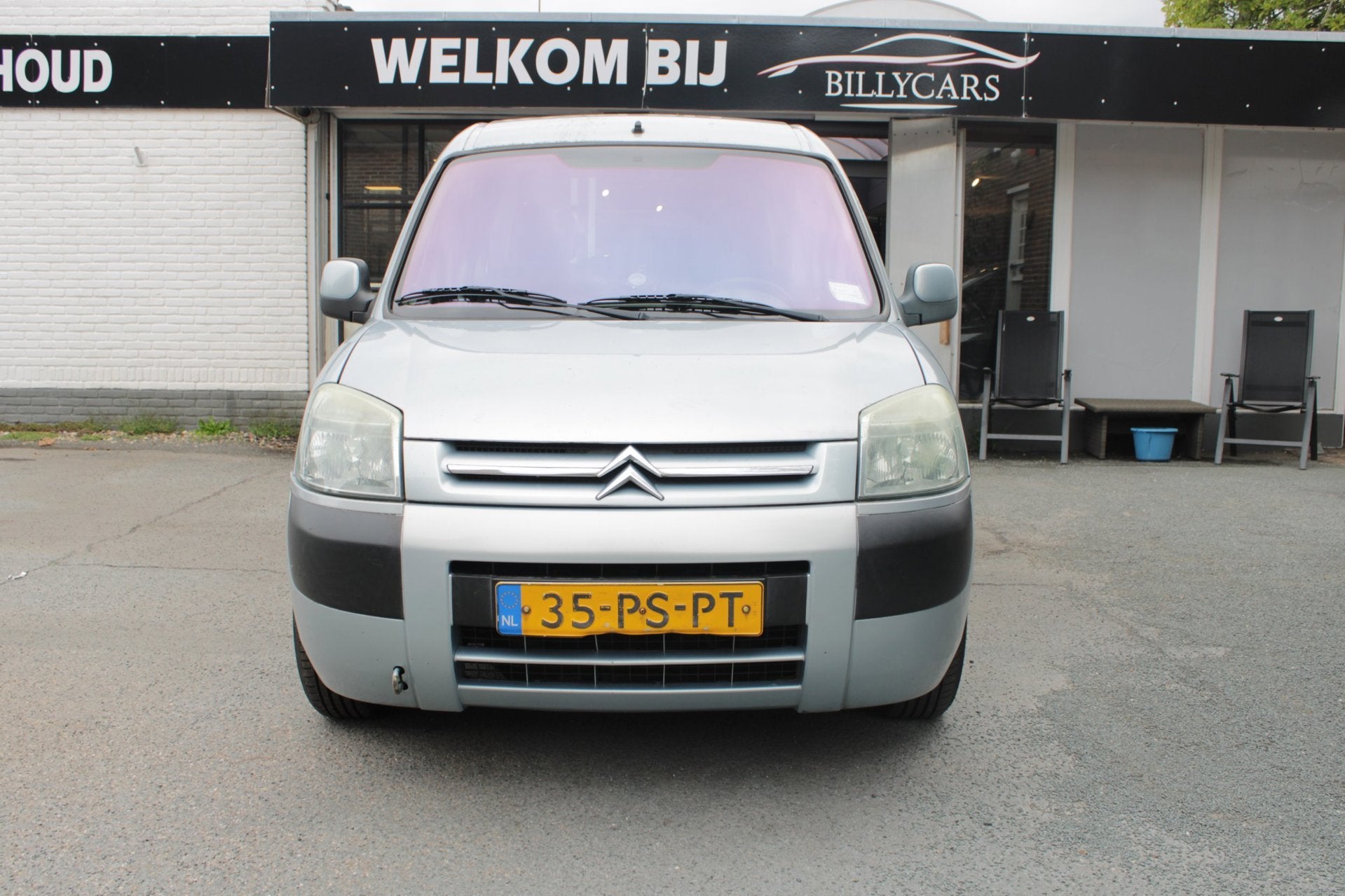 Citroen Berlingo 1.6i Multispace Petit Paradis /, Auto's, Stof, Gebruikt, Zwart, 4 cilinders