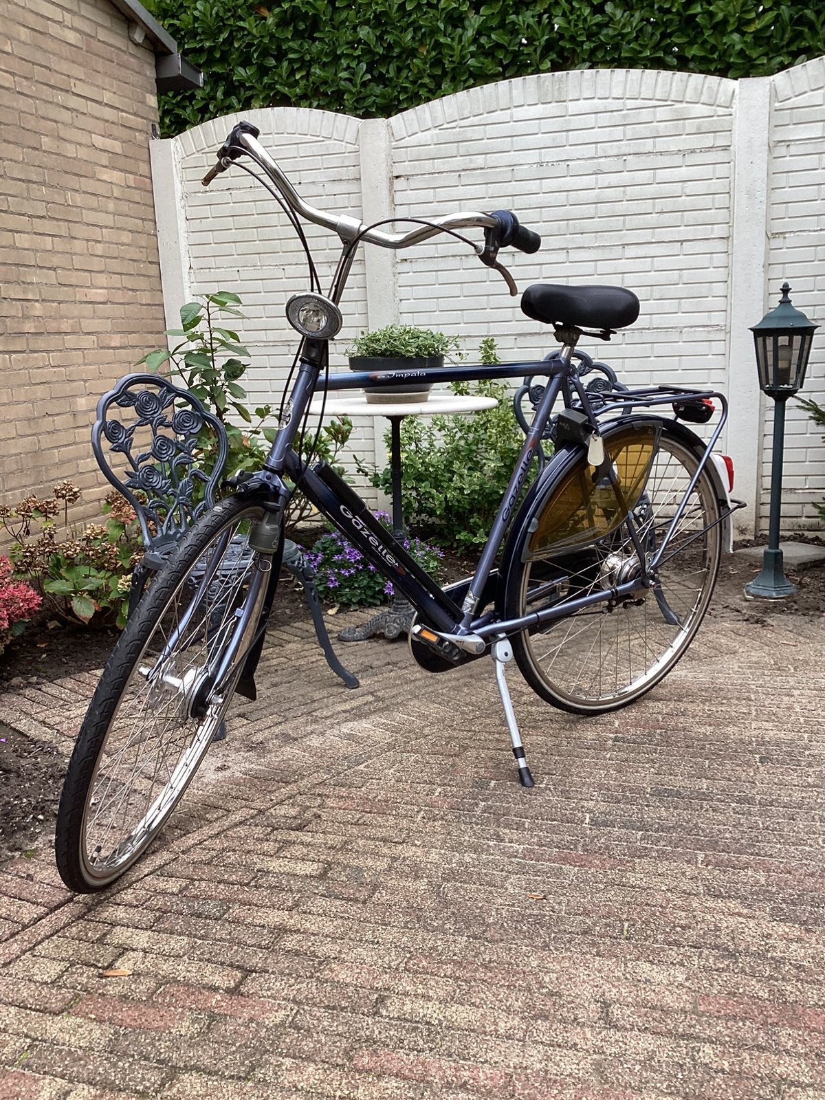 Gazelle Impala herenfiets 28”/framehoogte 61 cm “NIEUWSTAAT”, Ophalen, Versnellingen, Zo goed als nieuw, 57 tot 61 cm