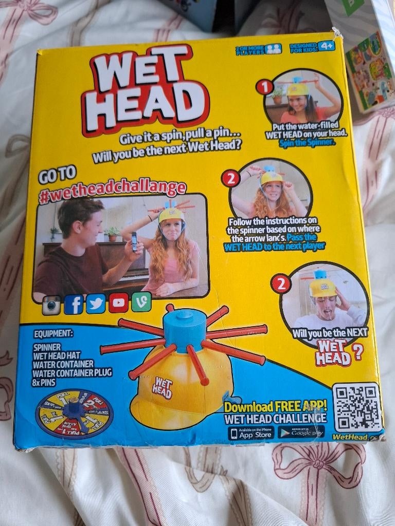 Wet Head spel, Ophalen, 10 tot 50 stukjes, Gebruikt