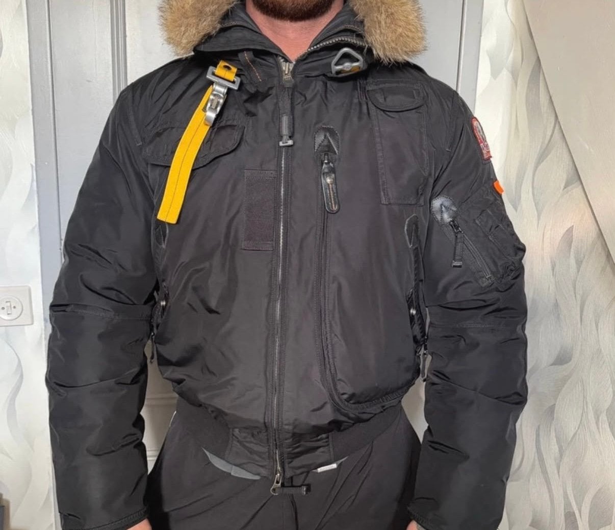 Parajumers bomber jacket, Ophalen of Verzenden, Gedragen, Maat 46/48 (XL) of groter, Zwart