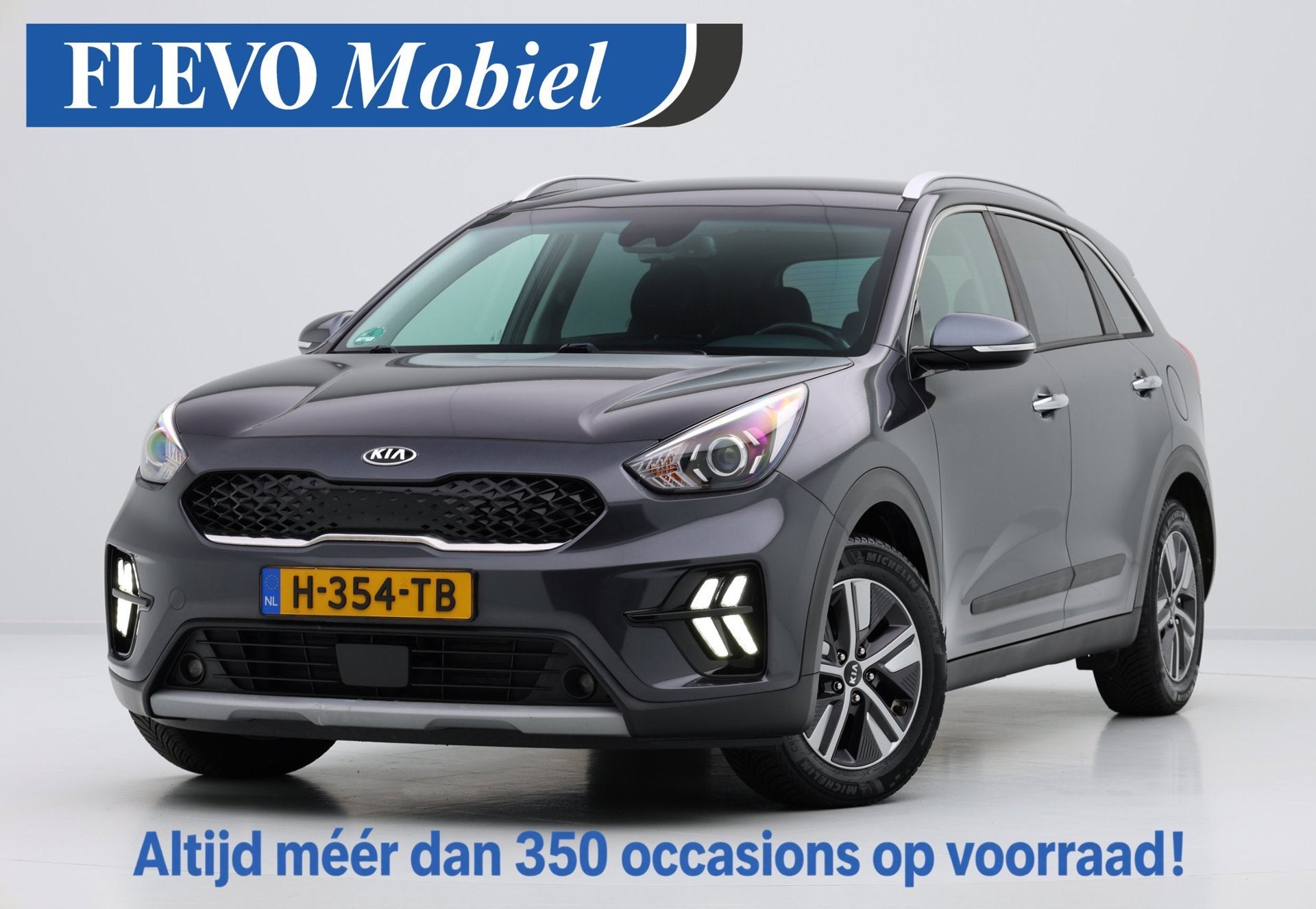 Kia Niro 1.6 GDi Hybrid DynamicLine Aut. Adapt.Cruise|1e Eig, Auto's, Dealer onderhouden, Gebruikt, Euro 6, Origineel Nederlands