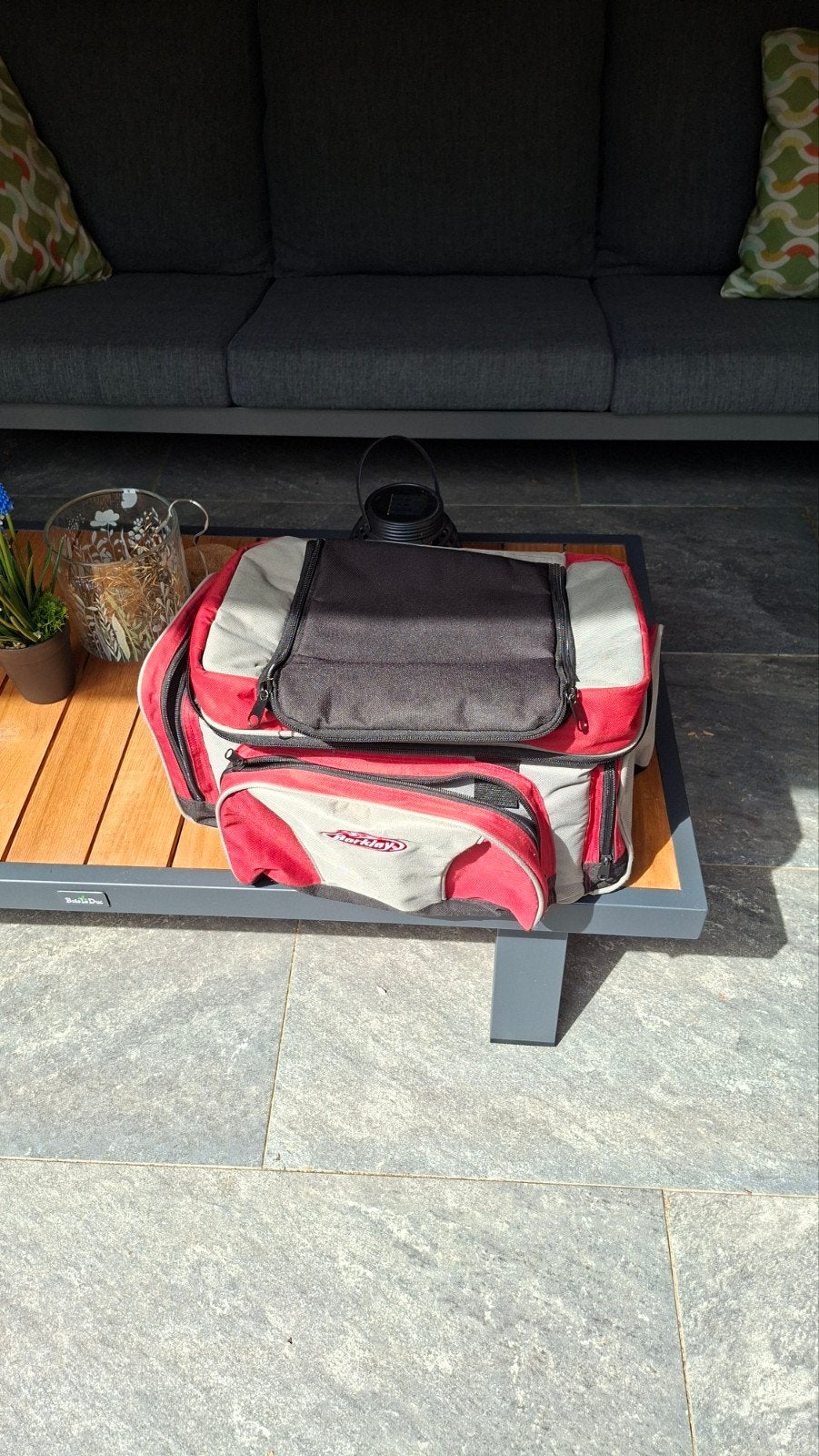 Berkley Vistas Pro Series Vis Tas - Rood/Grijs, Ophalen of Verzenden, Gebruikt, Koffer of Tas
